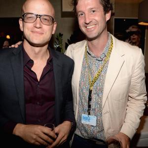 New York Times Logan Hill and Sundance Film Festivals Trever Groth attend the IMDBs 2013 Cannes Film Festival Dinner Party during the 66th Annual Cannes Film Festival at Restaurant Mantel on May 20 2013 in Cannes France