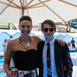 Kevin Moody and Austin Highsmith at the premiere of Warner Bros Pictures Dolphin Tale 2 in Westwood California 2014