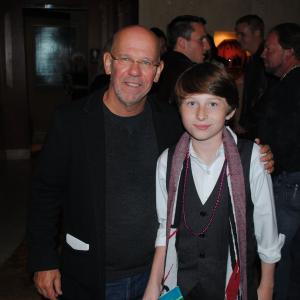 Kevin Moody and director Charles Martin Smith at the wrap party of Warner Bros Pictures Dolphin Tale in Clearwater Florida 2010