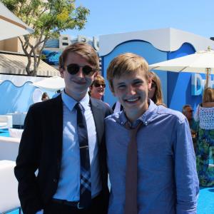 Kevin Moody and Nathan Gamble at the premiere of Warner Bros. Pictures' 