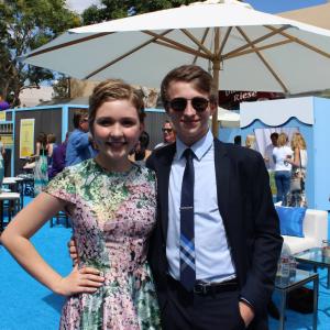 Kevin Moody and Cozi Zuehlsdorff at the premiere of Warner Bros. Pictures' 