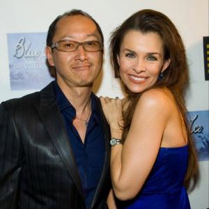 Naoyuki Ikeda with Alicia Arden at the red carpet of 