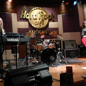 Anna Graceman with Graceman  Hard Rock Cafe 12192015