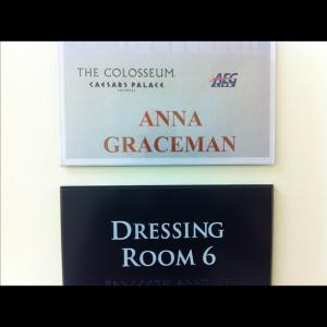 Anna Graceman - The Colosseum Caesars Palace - December 2011