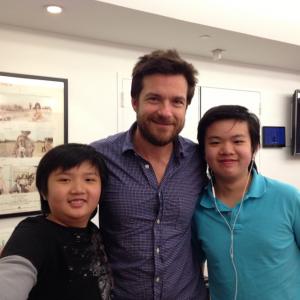 Still Michael Zhang ( The Avengers)(Space Warriors) withJason Bateman (Bad Words) and Matthew Zhang(Bad Words).