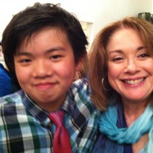 With acting teacher Donna Pescow Saturday Night Fever Even Stevens 2012