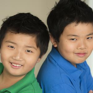 Twin? Michael and Matthew Zhang Chinese American actor and comedian