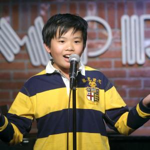 Michael Zhang at the Hollywood Improv October 2011 with Standing Tall Comedy Kids and Teens