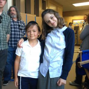 Anthony with Joey King in WIWH.