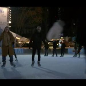 Christmas Episode Glee Featured Ice Skater 2012