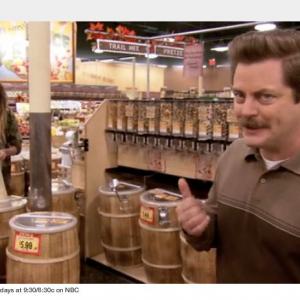 Shortest day on set officially as THIS GUY in PARKS & RECREATION with Nick Offerman