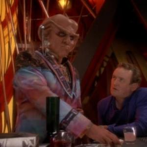 Still of Colm Meaney and Armin Shimerman in Star Trek: Deep Space Nine (1993)