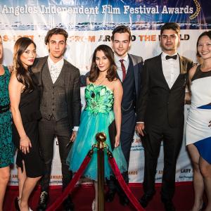 Ema Shah has Won a Best Music Video Masheenee Alcketiara at Los Angeles International Film Awards in Hollywood laiffawards Fashion cotcot Boutique
