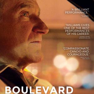 Robin Williams Kathy Baker Bob Odenkirk and Roberto Aguire in Boulevard 2014