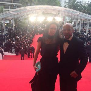 At Cannes watching The Foxcatcher with modelactress Alida Pantone!!! Great film and a great experience! 