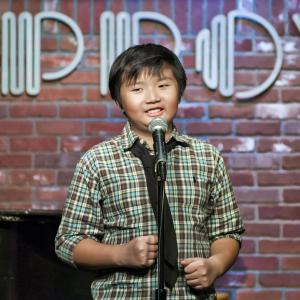 Matthew Zhang, stand up comedian performing in Hollywood Improv (2012)