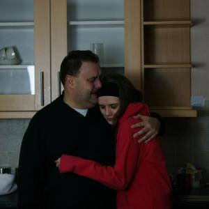 Lloyd James and Rebecca James - a scene from '10 Grams'