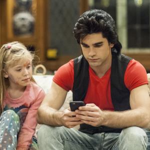Still of Justin Gaston and Jordyn Ashley Olson in The Unauthorized Full House Story (2015)