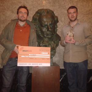 2013 - Soundub Awards - Roberto Julio Alamo and Juan Carlos Arranz