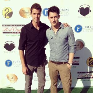 Eco Pre Oscar Gifting suite with fellow musician Oliver Goodwill