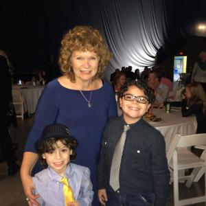 Bruce with Beverly Elliot  Brother Raphael Alejandro at the OUAT Season 3 Party