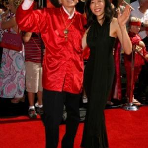 James Hong and April Hong (daughter) at Kung Fu Panda Hollywood premiere