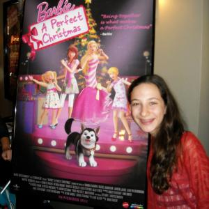 Lucia Vecchio at the screening of Barbies A Perfect Christmas
