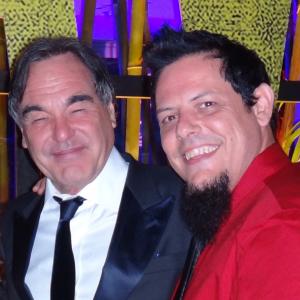 Oliver Stone and Ralph at Savages Premier after party