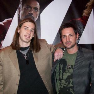Sean Leser with producer David Gere