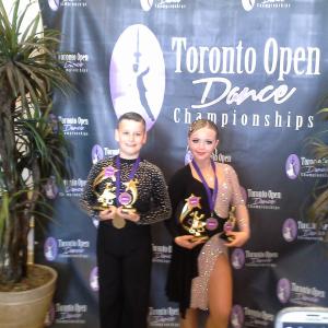 Toronto Open Dance Championships Rising Star 3rd SilverGold Challenge 1st Junior Gold 1st Place!!! April 2015