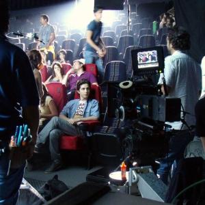 Lydon Erik behind the scenes of Cinépolis 4DX commercial (2011)