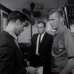 Still of Edward Asner, George Maharis and Martin Milner in Route 66 (1960)