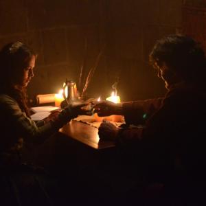 Still of Bertrand Pelletier Danny Keough and Jessica Brown in Labyrinth 2012