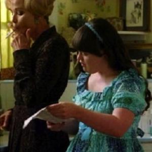 Still of Jessica Lange and Jamie Brewer in American Horror Story