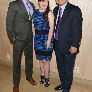 BEVERLY HILLS, CA - OCTOBER 16: Wilson Cruz, Jamie Brewer and Clyde Kusatsu attend the 2014 Media Access Awards at The Beverly Hilton Hotel on October 16, 2014 in Beverly Hills, California.