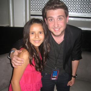 Heaven Marie with Kyle Kaplan @ Teen Choice awards after party