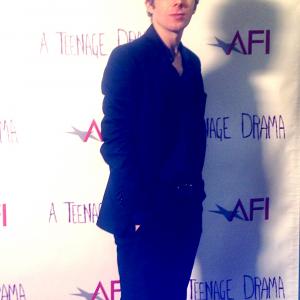 Alexander Crow at AFI premiere for A Teenage Drama.