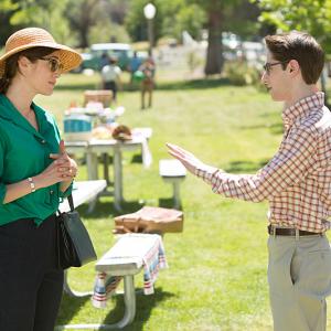 Still of Lizzy Caplan and Noah Robbins in Masters of Sex (2013)