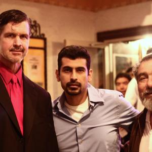 With Director Luis Antonio Rodriguez and Rigo Ordaz at the Maria Del Norte 1/14/11 Premier
