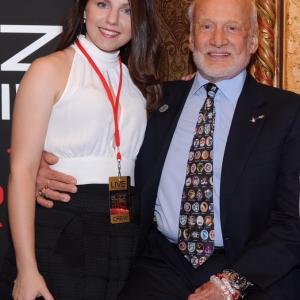 Backstage at the Buzz Aldrin Event Sydney 2015