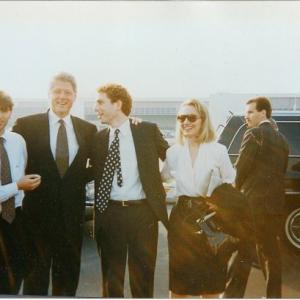 Way back in the Day working on the Clinton campaign Washington DC 1992