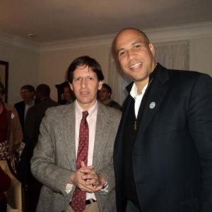 After my NJinSIDER interview with Newark, NJ mayor Corey Booker