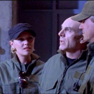 Still of Richard Dean Anderson Carmen Argenziano and Amanda Tapping in Stargate SG1 1997