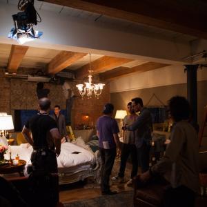 Production stills: David Gandy's Goodnight