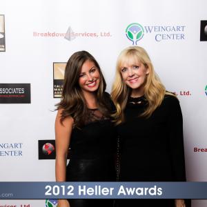 Lang Maddox and Daryn Simons at the 2012 Heller Awards