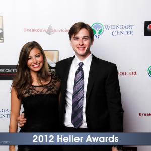 Lang Maddox and Grant Harling at the 2012 Heller Awards