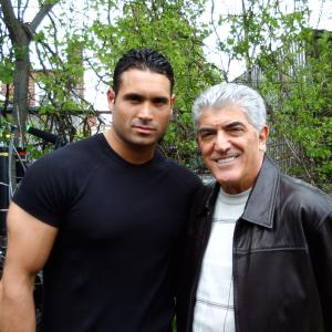 Still of Frank Fortunato and Frank Vincent on the Sopranos