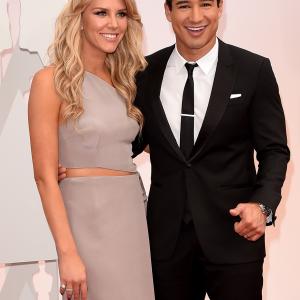 Mario Lopez and Charissa Thompson at event of The Oscars 2015