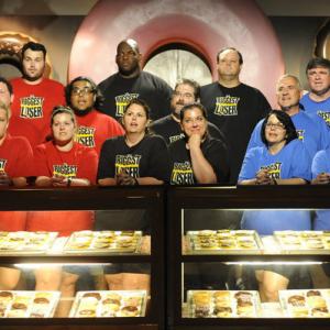 Still of Antone Davis, John Forger, Jennifer Rumple, Sunny Sinclair, Patrick Ferrari, Courtney Rainville and Ramon Medeiros in The Biggest Loser (2004)