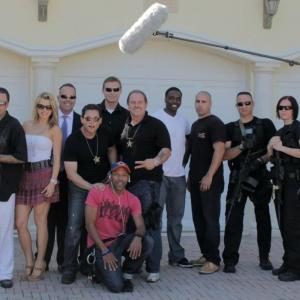 The cast and crew of Cupcake